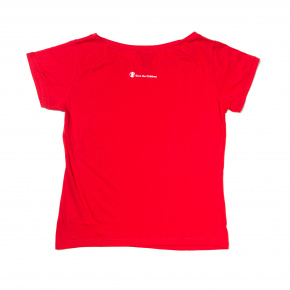 T-shirt rossa donna XL, Be to Change, regalo solidale in ambito T-Shirt solidali