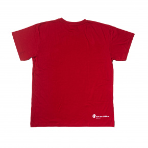 T-shirt rossa uomo XL, Born to Shine, regalo solidale in ambito T-Shirt solidali