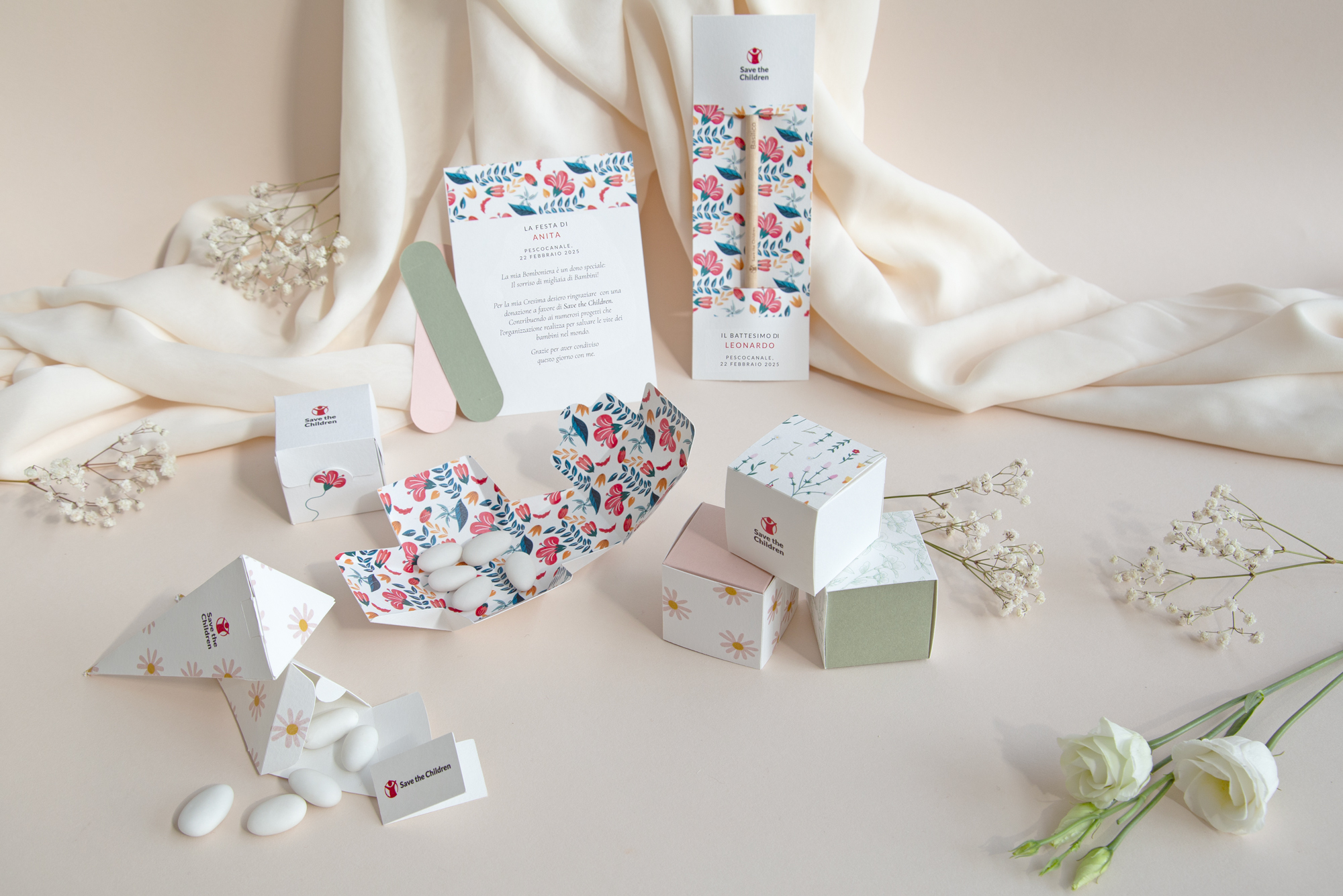 Scegli le bomboniere solidali